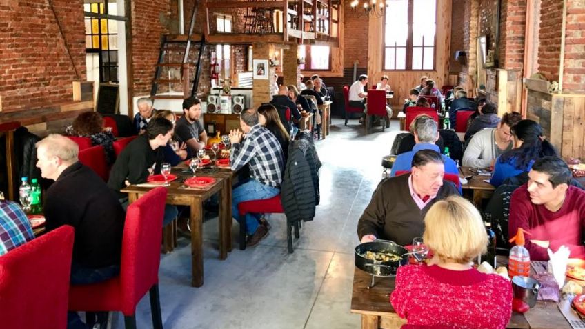 Olivia, comidas al disco en un hermoso lugar