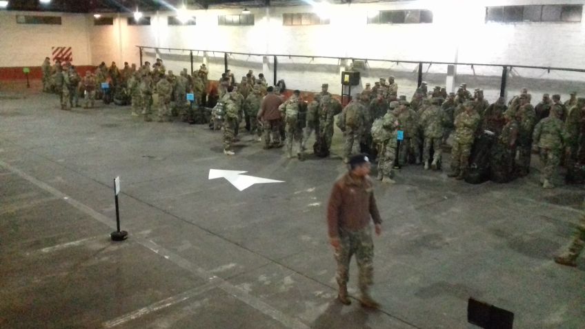 Despliegue de las fuerzas de seguridad para las PASO