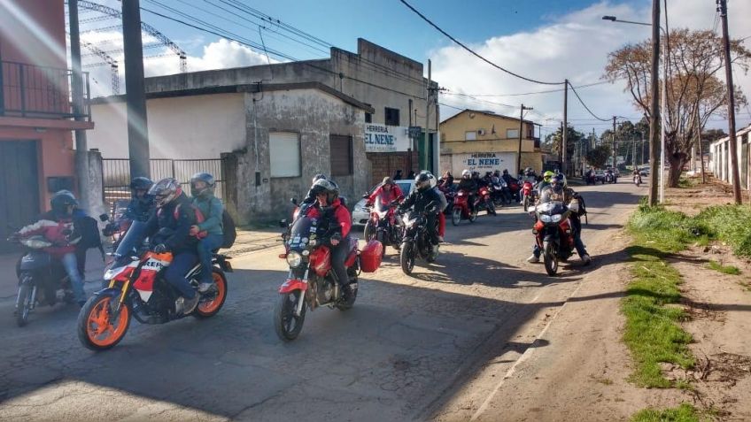 Moto Sierras Tandil prepara su caravana del día del niño