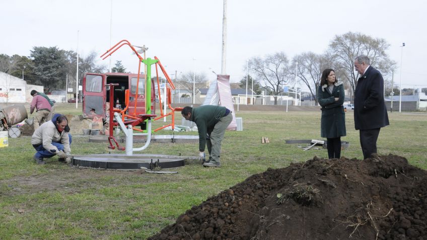 El intendente recorrió obras y destaco el impacto que tienen en la ciudad