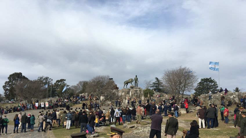 En el 169º aniversario de su fallecimiento, Tandil homenajeó al "Padre de la Patria" 