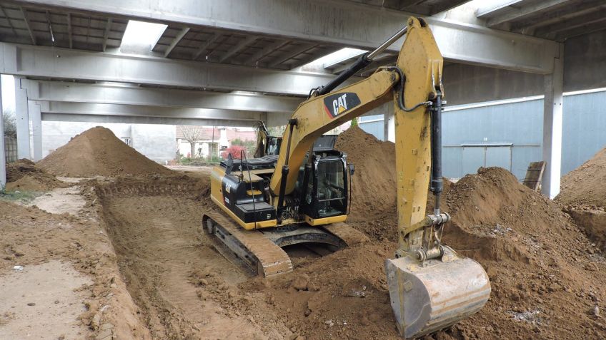 Nueva etapa en la construcción del complejo de piletas cubiertas del CEF 42