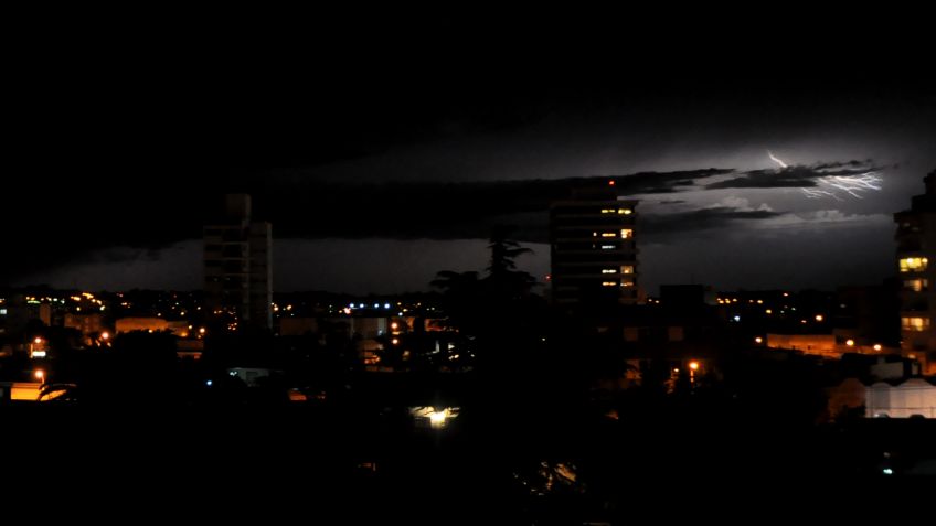Miércoles: 24º de máxima y probables tormentas