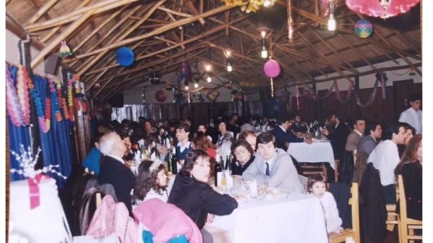 El quincho fue consumido por un pavoroso incendio en 1985. Lo reconstruyeron y ampliaron.