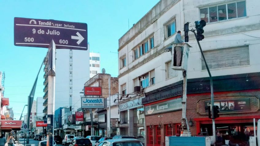Onda verde para los semáforos del centro