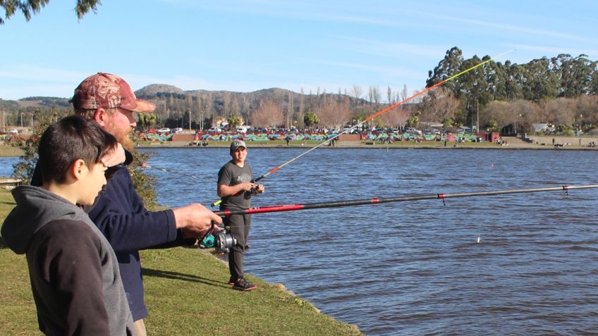 Comenzó la escuelita de pesca del CNF
