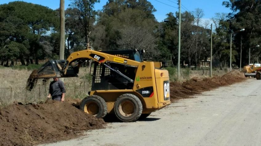 Está en su etapa final de la obra de extensión de la red de gas a Cerro Leones
