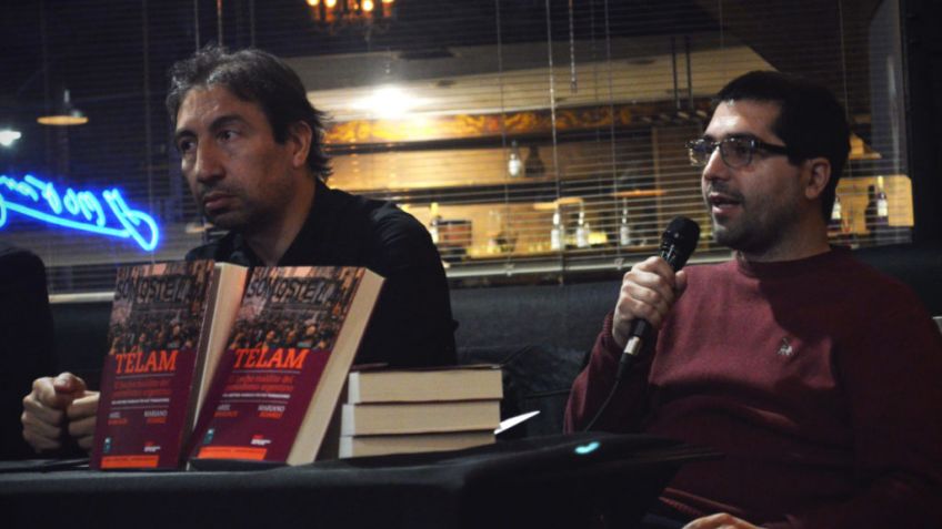 Periodistas presentan en Tandil el libro "Télam, el hecho maldito"