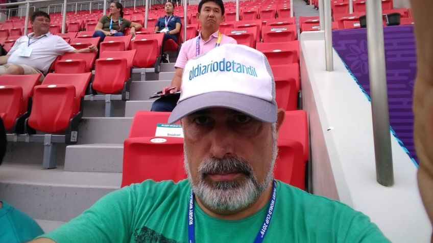 El Diario de Tandil en el Mundial de Rugby de Japón
