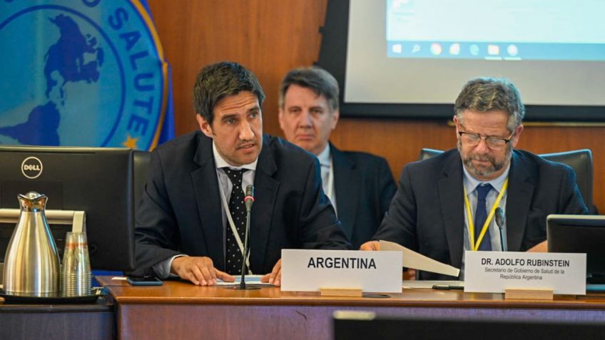 Grasso y Rubinstein presentaron en Washington las políticas públicas de Salud Mental 
