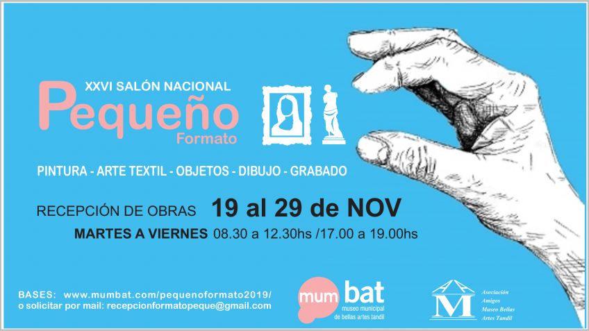 Abre su convocatoria el XXVI Salón Nacional de Pequeño Formato