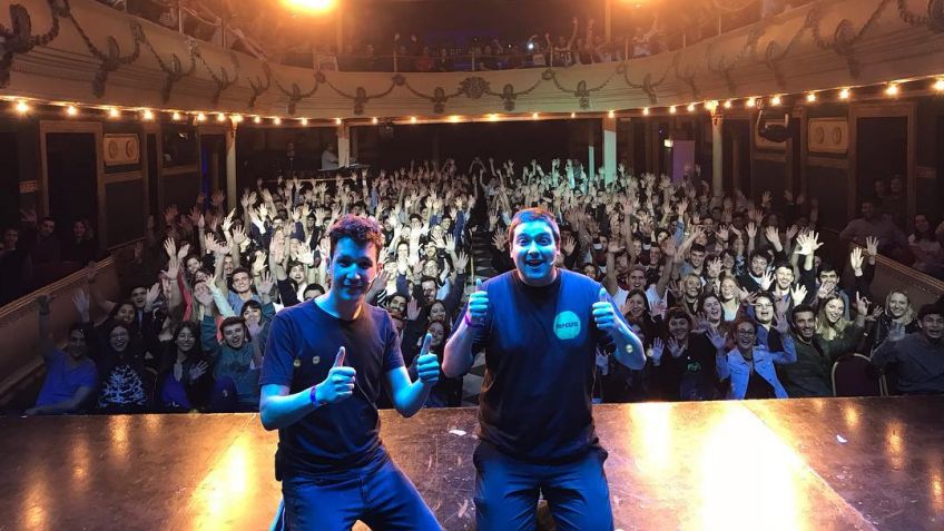 Nachito Saralegui y Fran Gomez presentan "Tipazos"