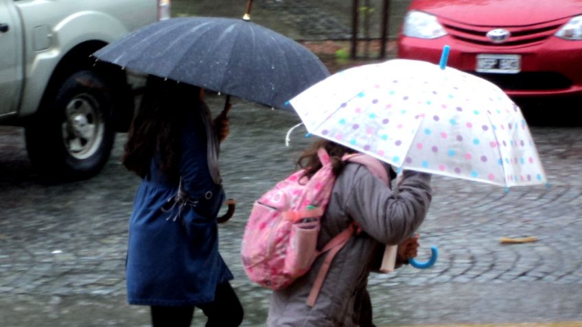 Lluvias y chaparrones para el jueves