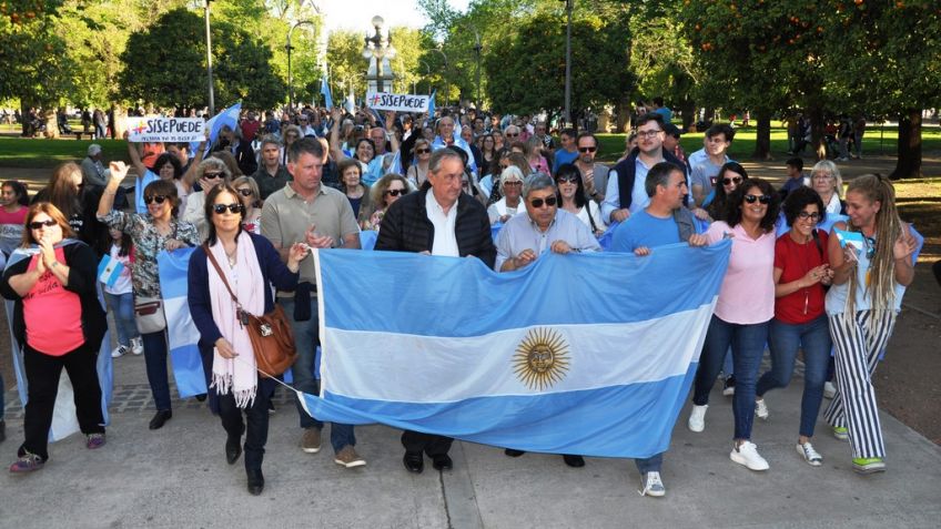 Tandil tuvo su marcha del #SiSePuede