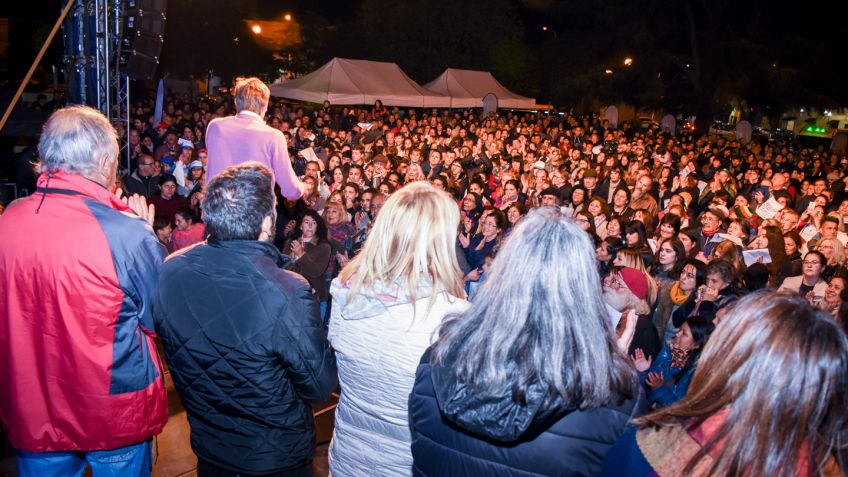 "El afecto y el cariño de la gente me impulsan a creer que la alternancia es posible"