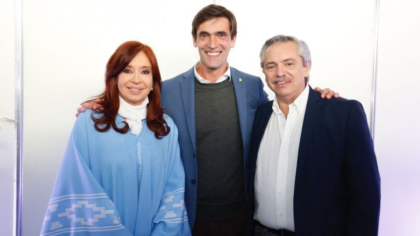 Iparraguirre estuvo con Alberto Fernández y Cristina Kirchner en Mar del Plata