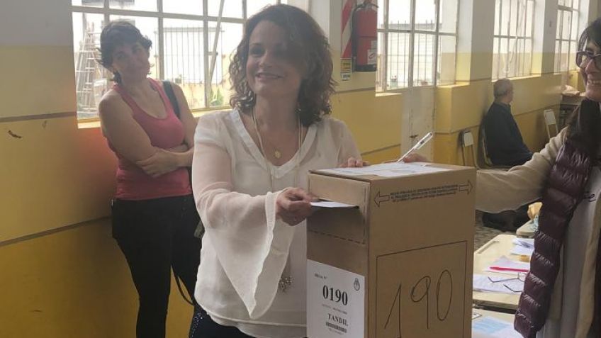 Votó Andrea Almenta