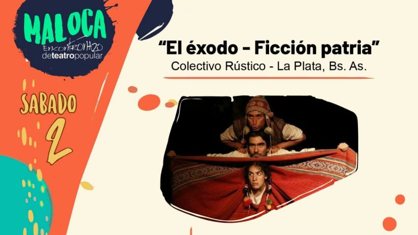 Este sábado se presentará la obra "El Éxodo-Ficción Patria"
