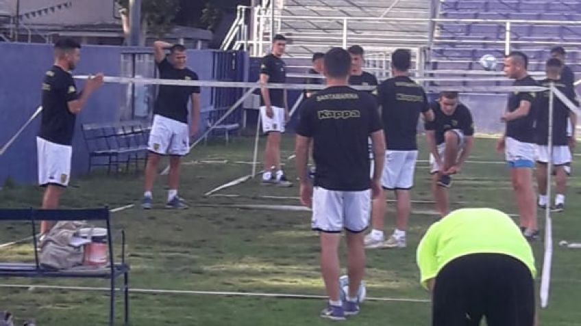 Santamarina llegó a Mendoza para enfrentar a Gimnasia