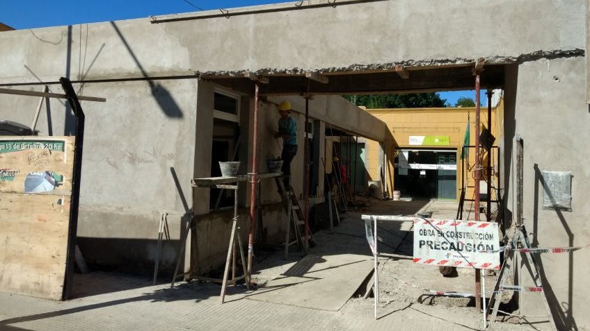 Llegan a su etapa final las obras en el Centro Cívico de Villa Italia