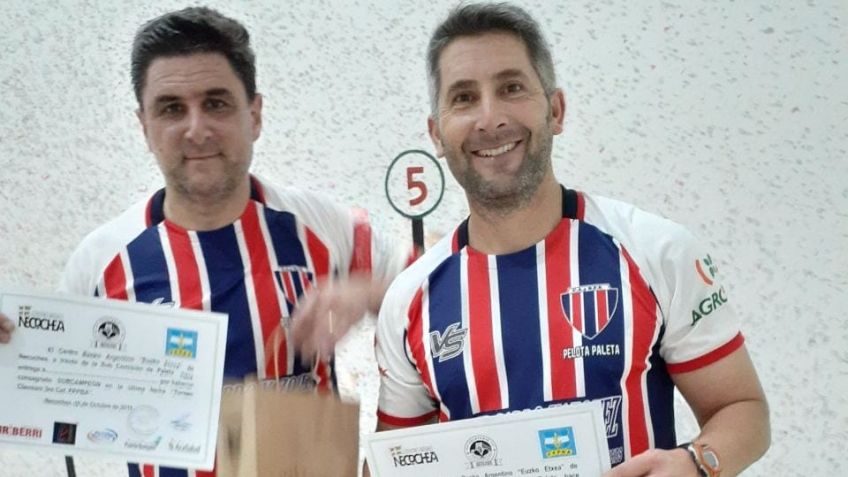 La pelota paleta de Ferro está en plena actividad