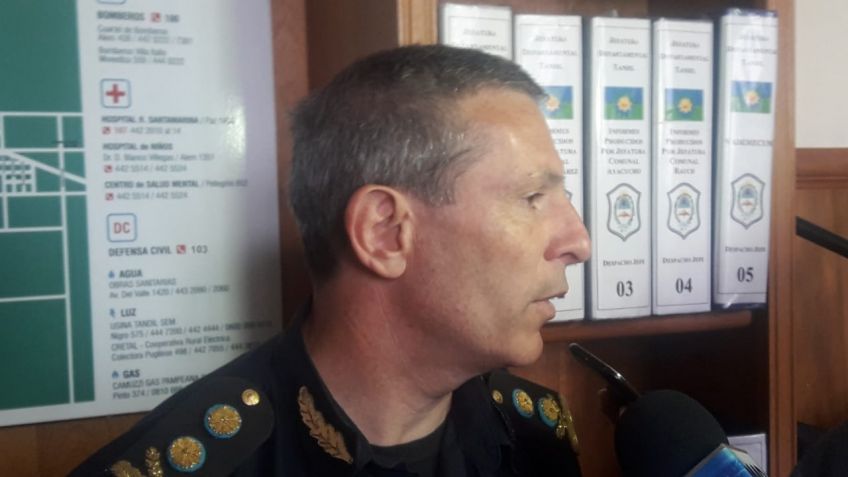 Relevaron al Jefe de la Departamental, Luis Albertario