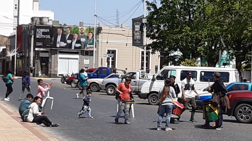 Continúa el acampe y anunciaron huelga de hambre si no cumplen con los pedidos