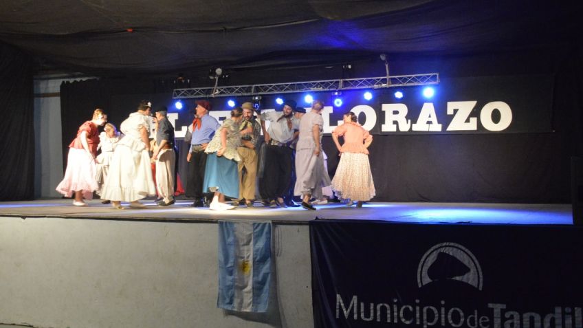 Se realizó una nueva edición del "Folklorazo"