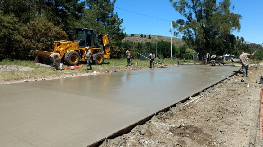 Avanza la pavimentación de López de Osornio