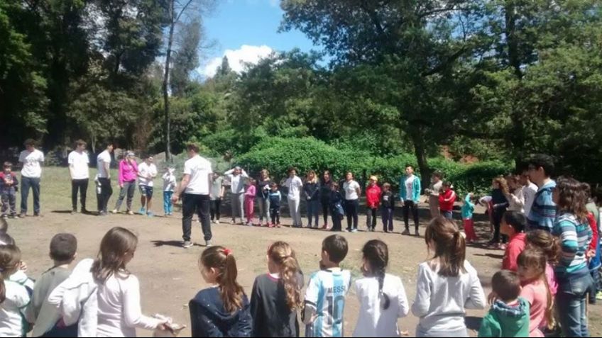 "Afuera está lindo"