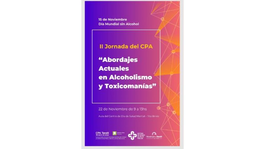 Se realizará una jornada sobre alcoholismo y toxicomanías