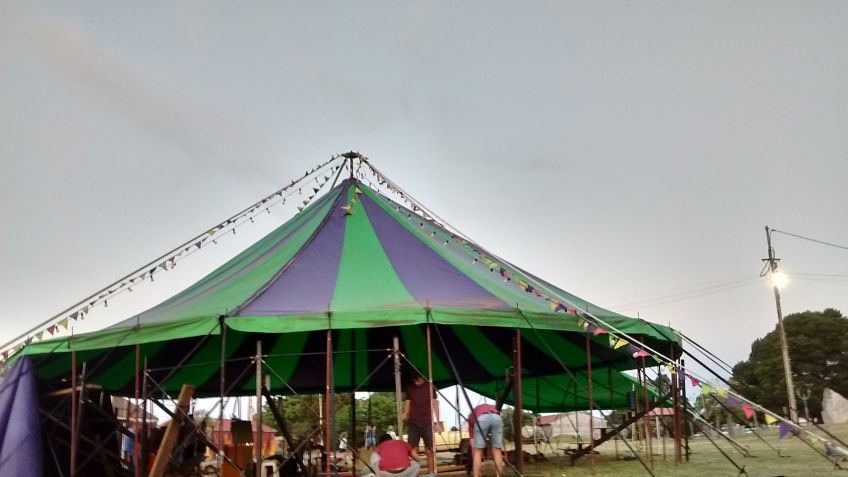 Estreno del circo cultural para chicos y grandes