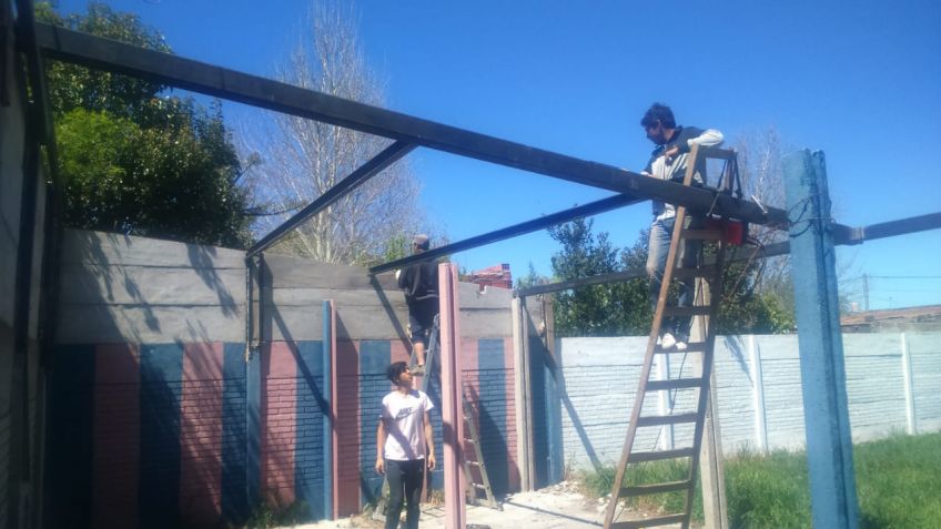 La peña de San Lorenzo avanza en la construcción de su sede