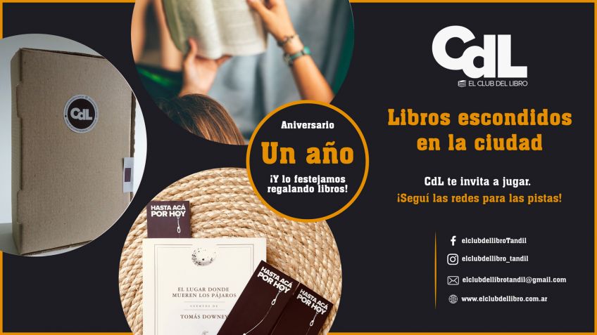 Libros escondidos en la ciudad