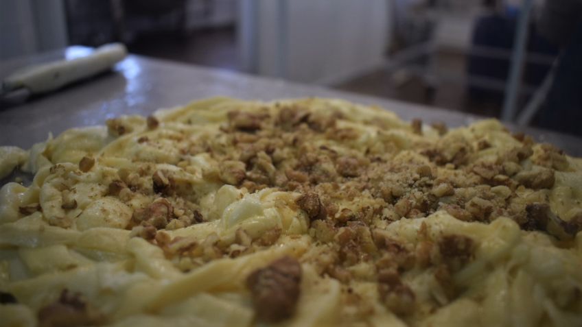Preparación de la variedad ?Nogalito?, con nueces.