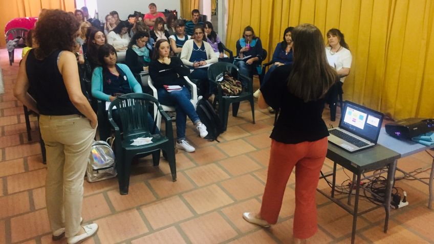 Se realizó una capacitación para equipos técnicos de escuelas de Tandil