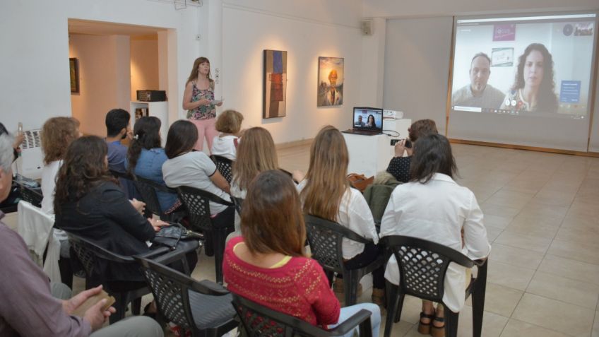 El Museo Municipal de Bellas Artes presentó una nueva aplicación multimedial
