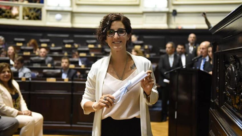 Melisa Greco recibió su diploma como diputada electa