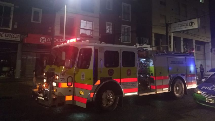  Incendio en un departamento ubicado en pleno centro