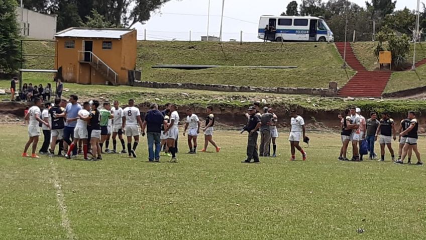 Histórico partido de rugby entre Uncas y el equipo del Penal de Barker