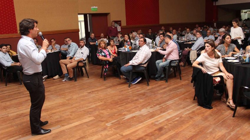 La Usina despidió el año con un almuerzo en El Cielito