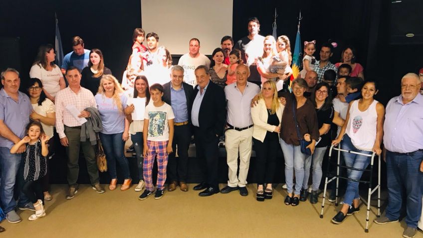 Se entregaron 12 viviendas de la Asociación Civil Corazón Tandilense