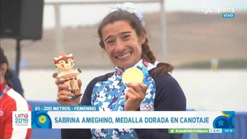 La mejor palista Argentina visitó Centro Náutico del Fuerte