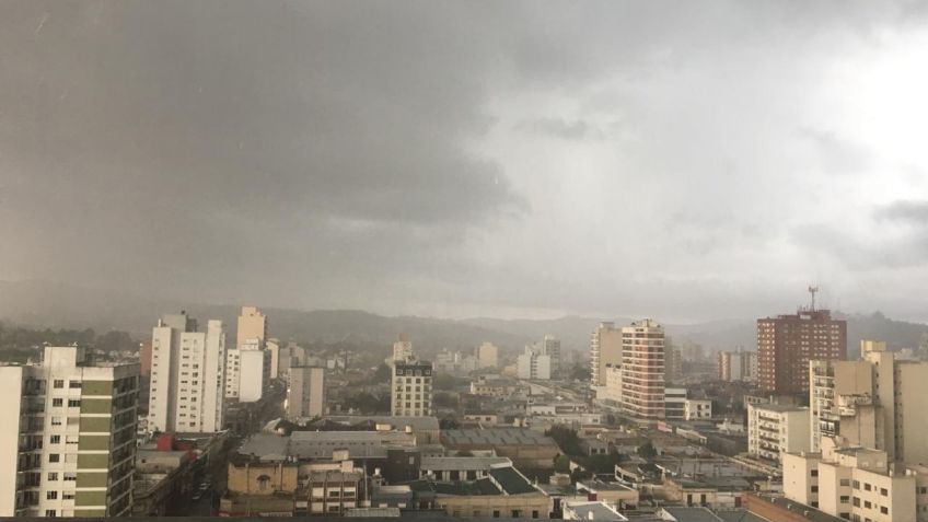Lunes con tormentas fuertes