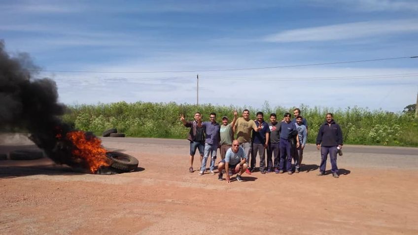 Trabajadores de Loimar analizan realizar un corte de ruta