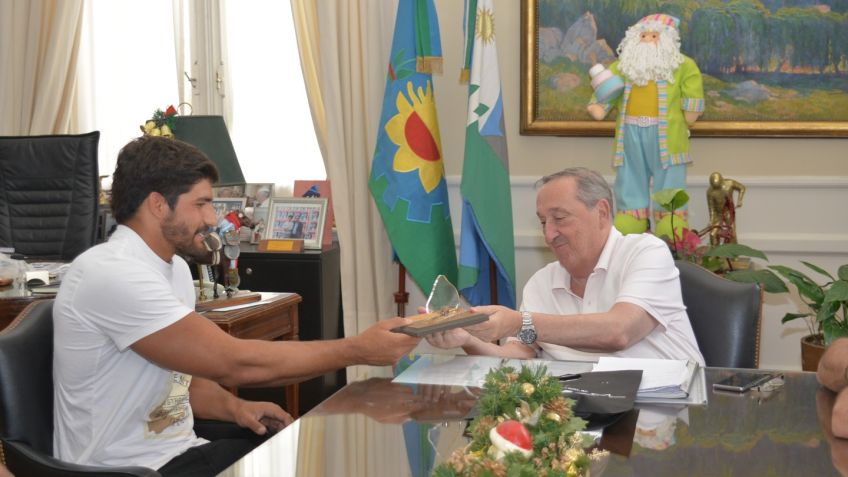 El intendente reconoció a Rodrigo Bruni