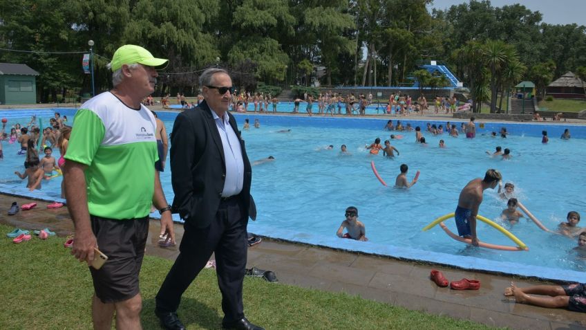 Lunghi resaltó la importancia de la Colonia Municipal de Vacaciones
