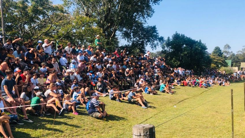 Jaguares entrenó con el aliento tandilense antes de dejar la ciudad