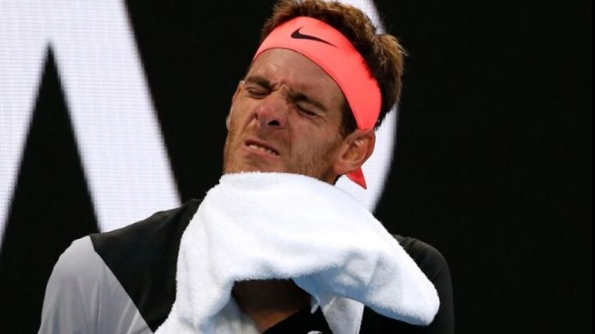 El Australian Open oficializó la baja de Del Potro