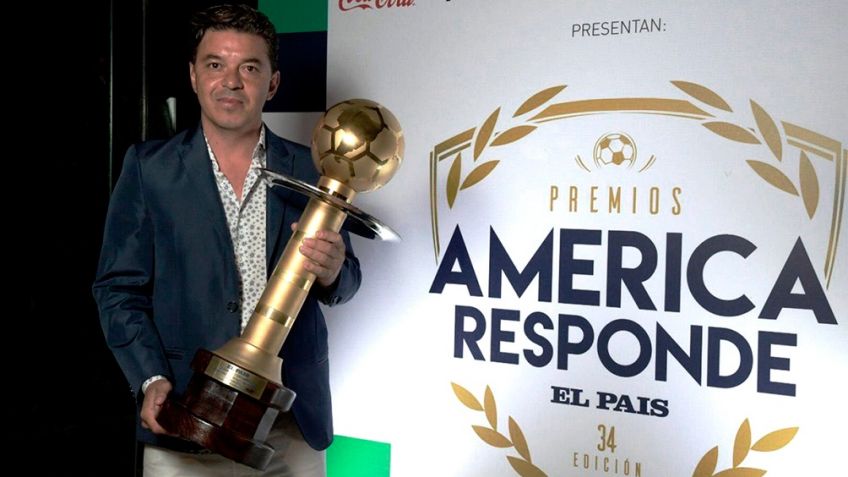 Gallardo fue elegido como el mejor entrenador de América